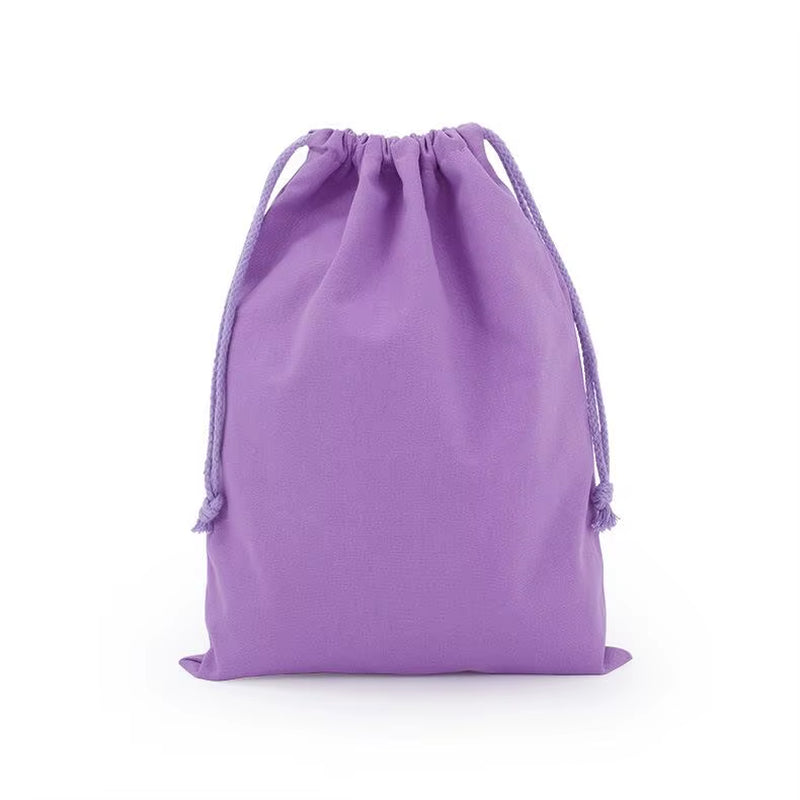 Cotton Linen Drawstring Storage Bags Christms Wedding Gift DIY Plain Pouch Reusable Home Organize Dustbag 7X10 13X16 18X25 25X32